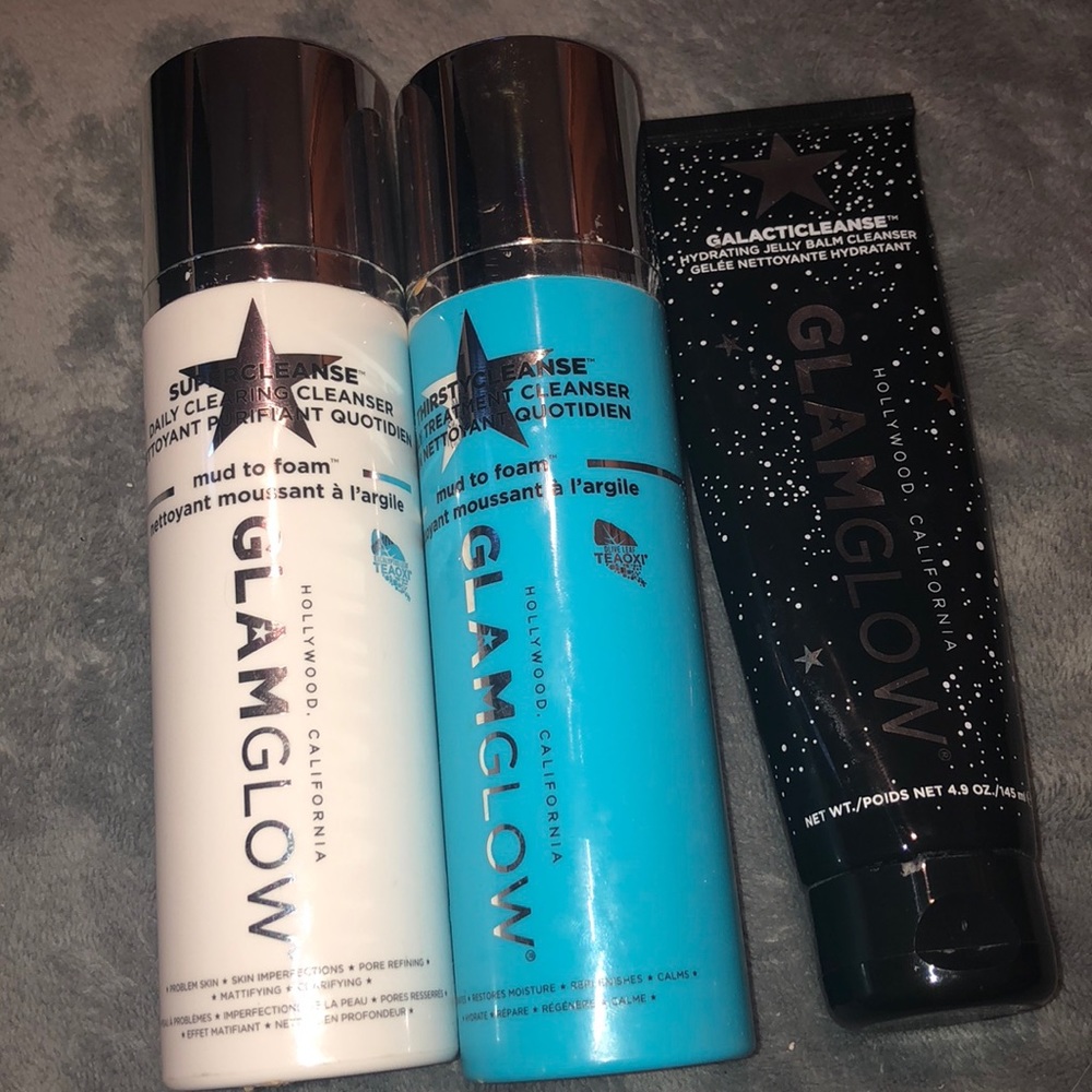 Glamglow cleansers trio.